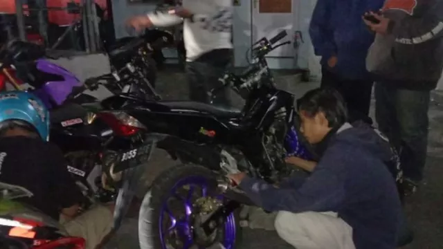 Bikin Sakit Telinga, 30 Motor Dikandang di Mapolresta Malang Kota - GenPI.co JATIM