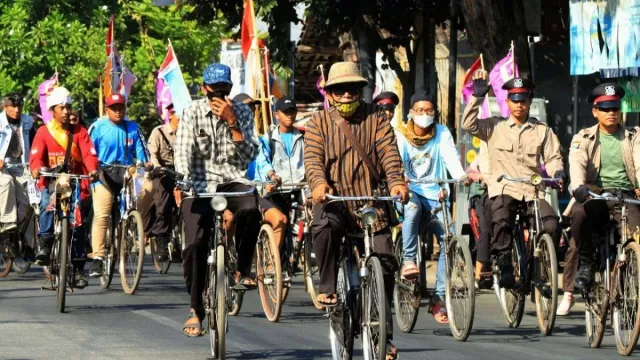 Ribuan Pencinta Sepeda Tua Berkumpul di Pasuruan - GenPI.co JATIM