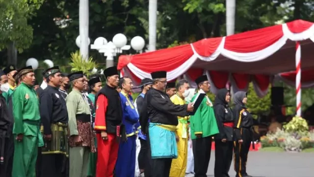 Jangan Lagi Tawuran, 38 Perguruan Silat di Surabaya Sudah Berkumpul - GenPI.co JATIM