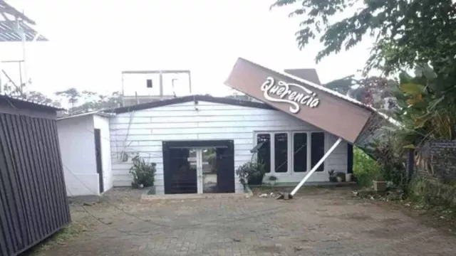 Angin Kencang di Malang, 6 Kafe Rusak, Pemilik Pasrah - GenPI.co JATIM