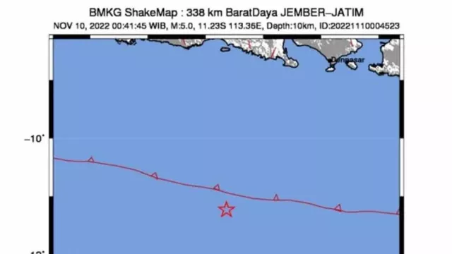 Jember Diguncang Gempa Magnitudo 5, BPBD Cari Informasi Kerusakan - GenPI.co JATIM