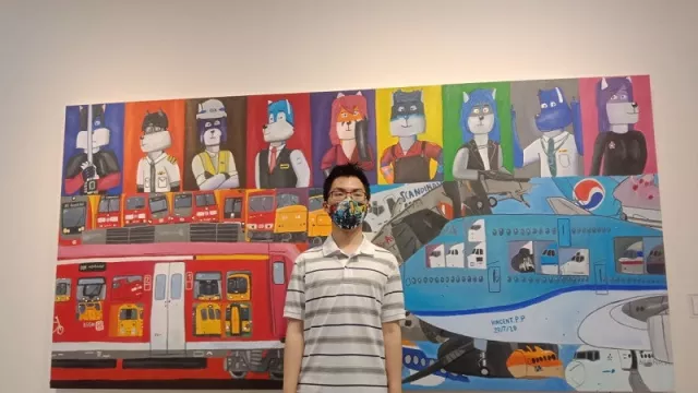 Vin Autism Art Gallery Pajang 200 Lukisan Karya Remaja Autis - GenPI.co JATIM