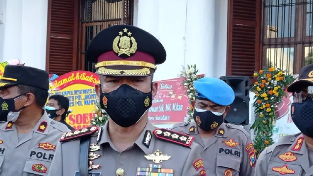 Polrestabes Surabaya Resmi Berganti Nahkoda - GenPI.co JATIM