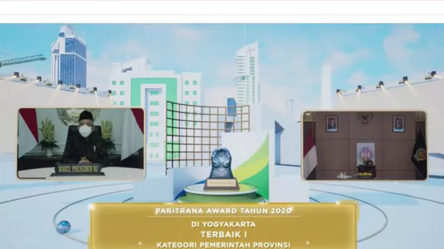 Top! Pemda DIY Raih Predikat Terbaik I Paritrana Award 2020 - GenPI.co JOGJA