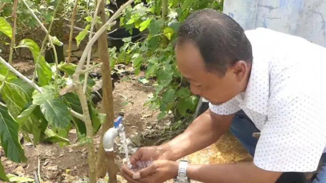 Pengoboran Tanah di Gunungkidul, Air Bersih Diharap Tercukupi - GenPI.co JOGJA