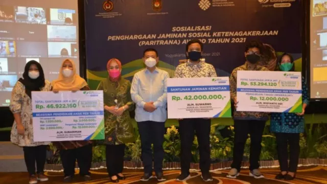 Tambah Peserta BPJS TK, DIY Ingin Raih Anugerah Paritrana 2021 - GenPI.co JOGJA