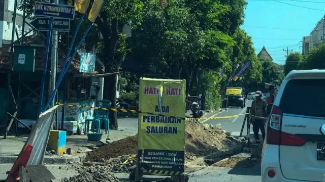 Cegah Banjir, Pemkot Yogyakarta Gencar Perbaiki Saluran Air Hujan - GenPI.co JOGJA