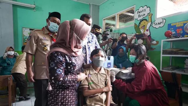 Sebanyak 430 Anak Ikuti Vaksinasi Covid-19 di Sleman - GenPI.co JOGJA