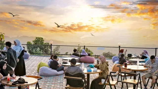 Menyantap Hidangan Sambil Menikmati Langit Yogya di Heha Sky View - GenPI.co JOGJA