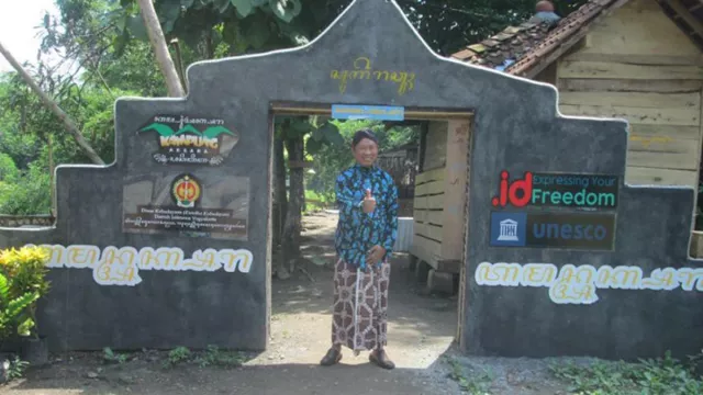 Lestarikan Budaya, Pandi Bantu Promosi Kampung Aksara Pacibita - GenPI.co JOGJA