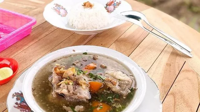 Rindu Merapi Resto di Sleman, Tawarkan Sup Iga dengan Kaldu Gurih - GenPI.co JOGJA