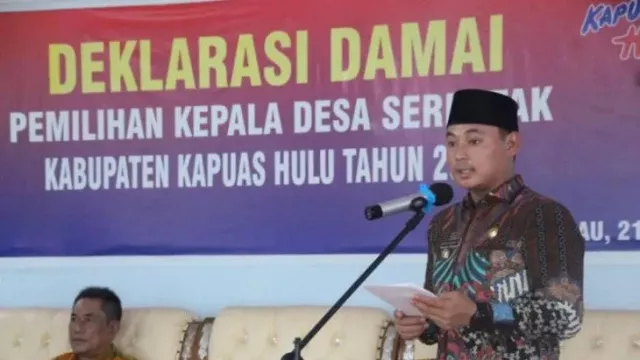 Dihelat 23 Juli, 212 Calon Kades Deklarasi Pilkades Damai - GenPI.co KALBAR