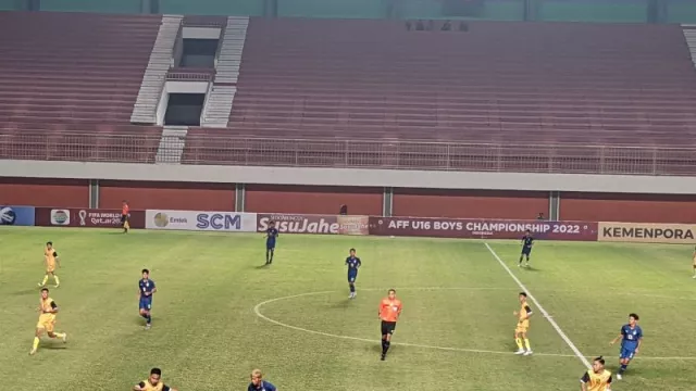 Piala AFF U-16, Thailand Bantai Brunei Darussalam 5-0 - GenPI.co KALBAR