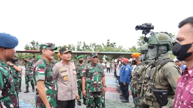 Kunjungan Wakil Presiden di Kalbar Diamankan Ribuan Personel TNI-Polri - GenPI.co KALBAR