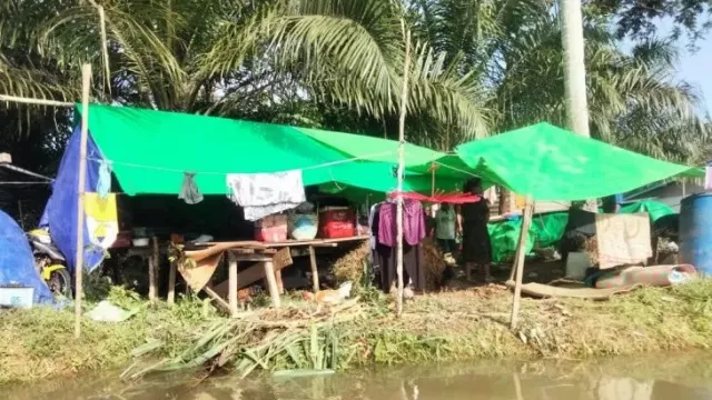 Banjir Capai 5 Meter, 70 KK di Desa Sengkuang Merabong Butuh Bantuan - GenPI.co KALBAR