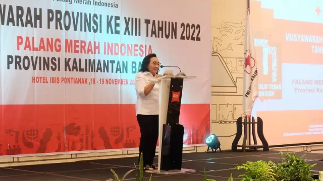 10 Tahun Jabat Ketua PMI Kalbar, Frederika Masuki Masa Purnabakti - GenPI.co KALBAR