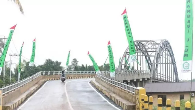 Jembatan Korek-Pasak Kubu Raya Senilai Rp 34 Miliar Diresmikan Sutarmidji - GenPI.co KALBAR
