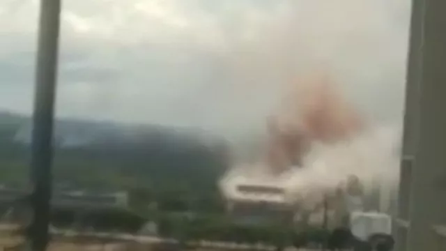 Pabrik Pupuk Kaltim Meledak, Getarannya Kuat - GenPI.co KALTIM Pabrik Pupuk Kaltim Meledak, Getarannya Kuat - GenPI.co KALTIM