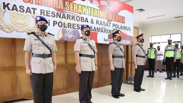 Polresta Samarinda Mutasi Musuh Penjahat Narkoba, Semoga Sukses - GenPI.co KALTIM