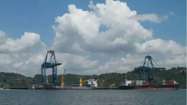 Pelabuhan Petikemas Kariangau Berbenah, Pengiriman Logistik IKN Nusantara Lancar - GenPI.co KALTIM