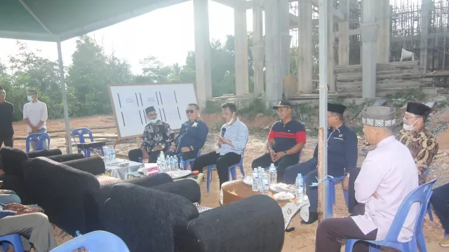 Ketua DMI Kepri ke Bintan, Tinjau Pembangunan Masjid Ini - GenPI.co KEPRI