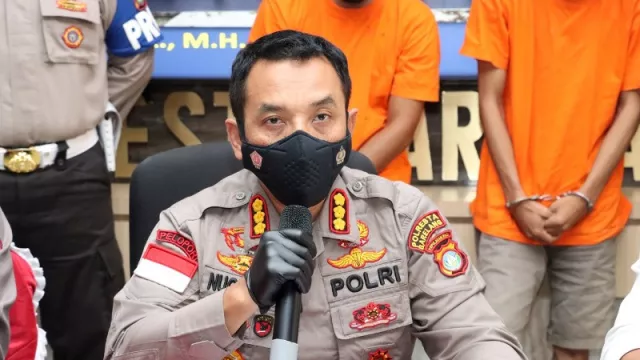 Kapolresta Barelang Bilang Penjahat Melawan, Tembak di Tempat! - GenPI.co KEPRI