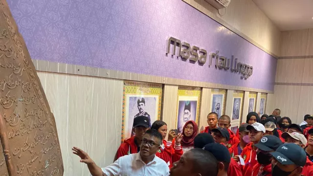 Paskibraka dari Provinsi Riau Belajar ke Museum Batam - GenPI.co KEPRI