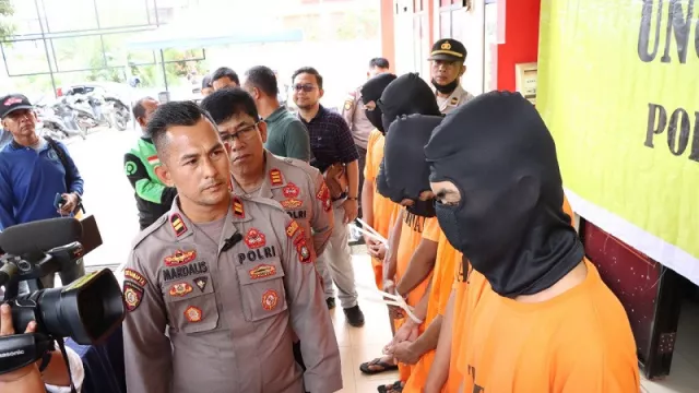 8 Pelaku Curanmor di Bengkong Ditangkap, Spesialis Motor Matik - GenPI.co KEPRI