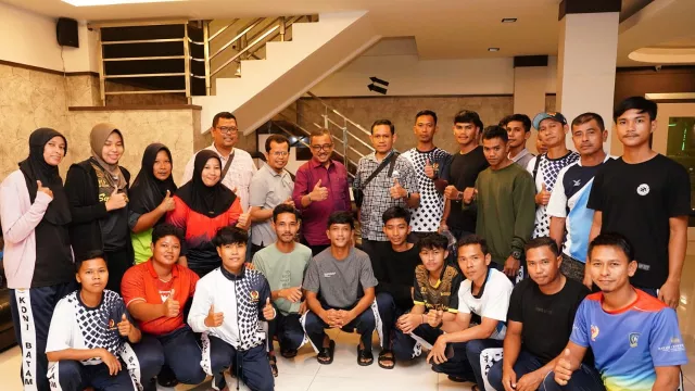 Tim Takraw Putri Batam Raih Emas di Porprov Kepri - GenPI.co KEPRI