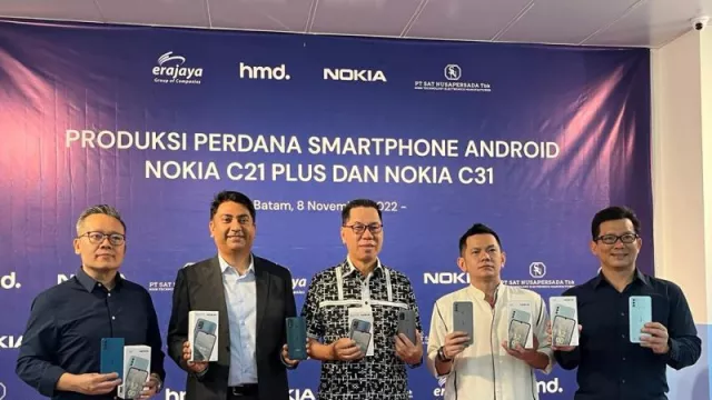 Nokia Diproduksi di Batam, Dibuat di Pabrik Sat Nusapersada - GenPI.co KEPRI