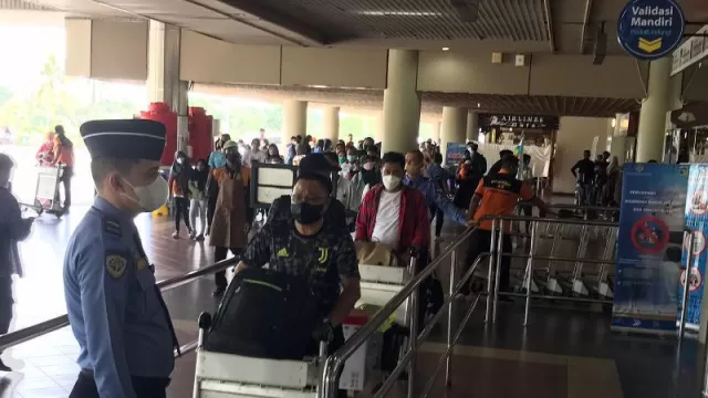Arus Balik di Bandara Hang Nadim Batam Belum Ramai - GenPI.co KEPRI
