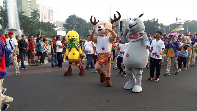 Parade Asian Games Pecah Banget - GenPI.co