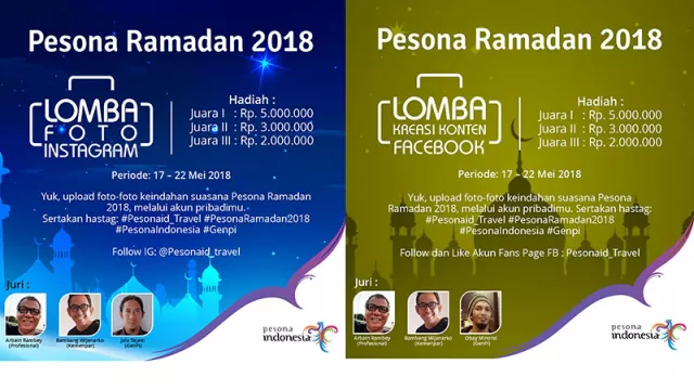 Hadiah 80 Juta di Pesona Ramadan 2018 - GenPI.co