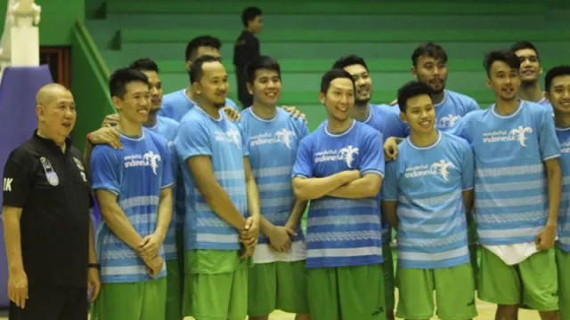 GenPI.co Sambangi Tim Basket Putra Indonesia - GenPI.co