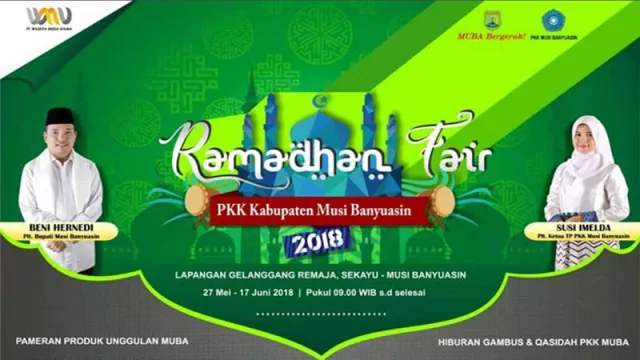 Gaya Kekinian Ramadan Fair Banyuasin. - GenPI.co