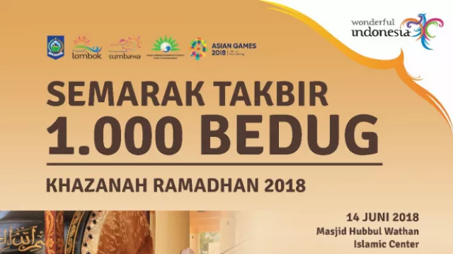 NTB Bertakbir, 1000 Bedug di Pulau 1000 Masjid - GenPI.co