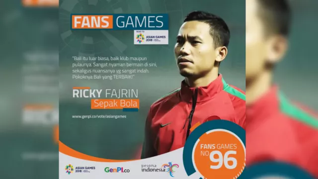 Ricky Fajrin Didukung Penuh Supporter - GenPI.co