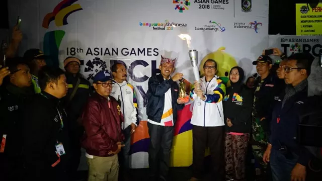 Begini Cara Banyuwangi Menyambut Torch Relay Asian Games 201 - GenPI.co