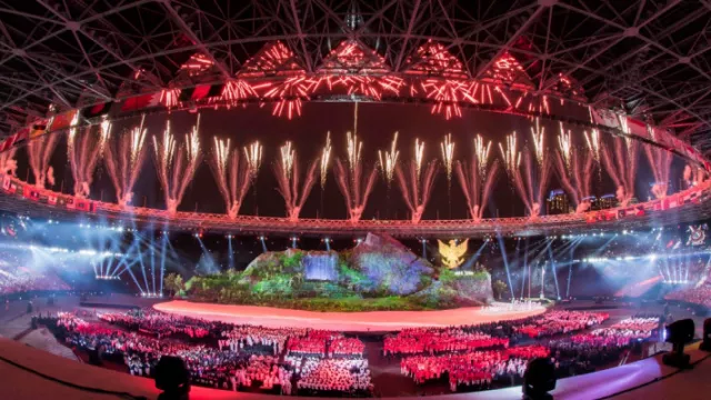 Opening Ceremony Asian Games Wow Banget - GenPI.co