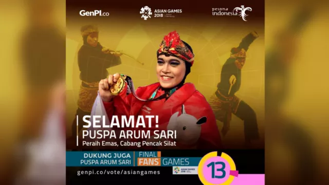 Pemimpin Voting Fans Games Raih Emas Asian Games - GenPI.co