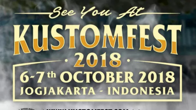 Kustomfest 2018 Bakal Hadir Lagi di Yogyakarta - GenPI.co