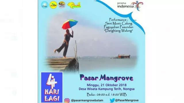 Ada Calung di Pasar Mangrove - GenPI.co