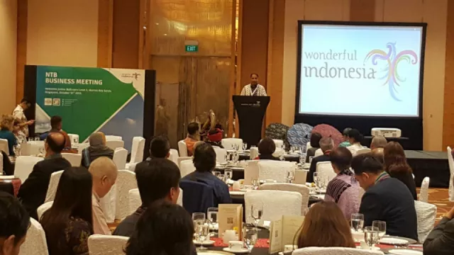 Di Business Gethering ITB Asia 2018, Arief Yahya Promosi NTB - GenPI.co