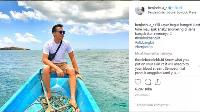 Yuk Kenalan dengan Ben Joshua di CFD Mandalika Jakarta - GenPI.co