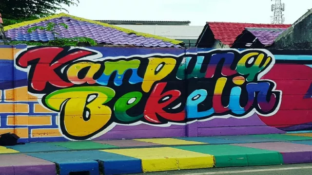 Kampung Warna Warni Mengubah Wajah Kota Tangerang - GenPI.co