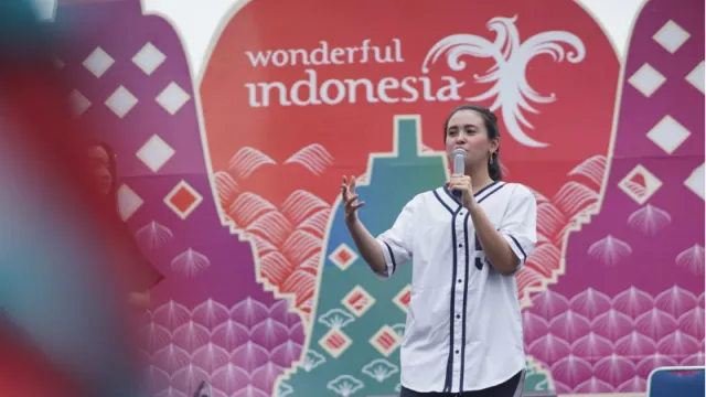 Takjub dengan Keindahan Borobudur, Ayushita Curhat di CFD - GenPI.co