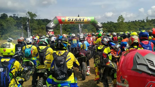 Di Tahura Riau Ada Jalur Permanen Adventure Motocross - GenPI.co