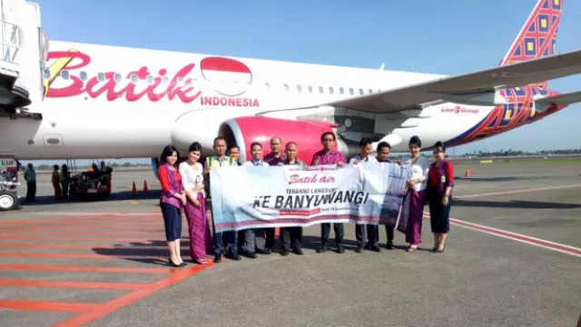 Penerbangan Perdana Batik Air Jakarta - Banyuwangi Fullseat - GenPI.co