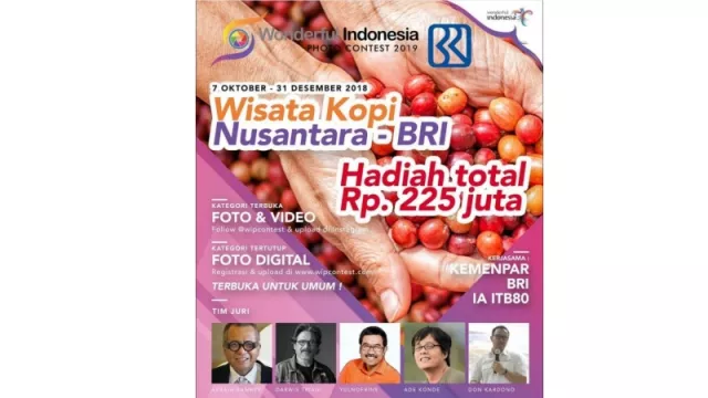 Buruan Ikut Photo & Video Contest Wisata Kopi Nusantara BRI - GenPI.co
