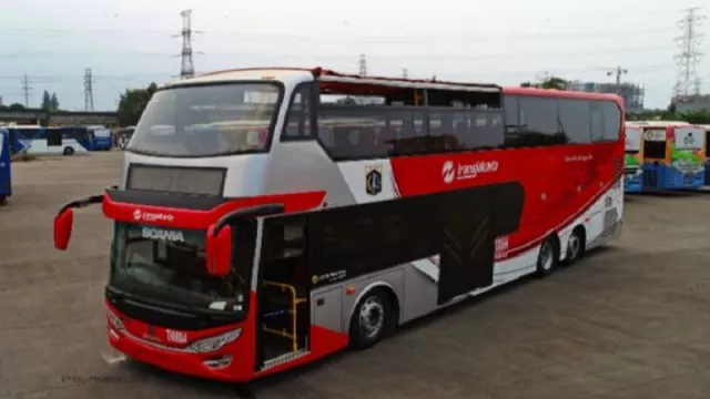 Naik Bus Tingkat Gratis Keliling Jakarta, Ini Rutenya - GenPI.co Naik Bus Tingkat Gratis Keliling Jakarta, Ini Rutenya - GenPI.co